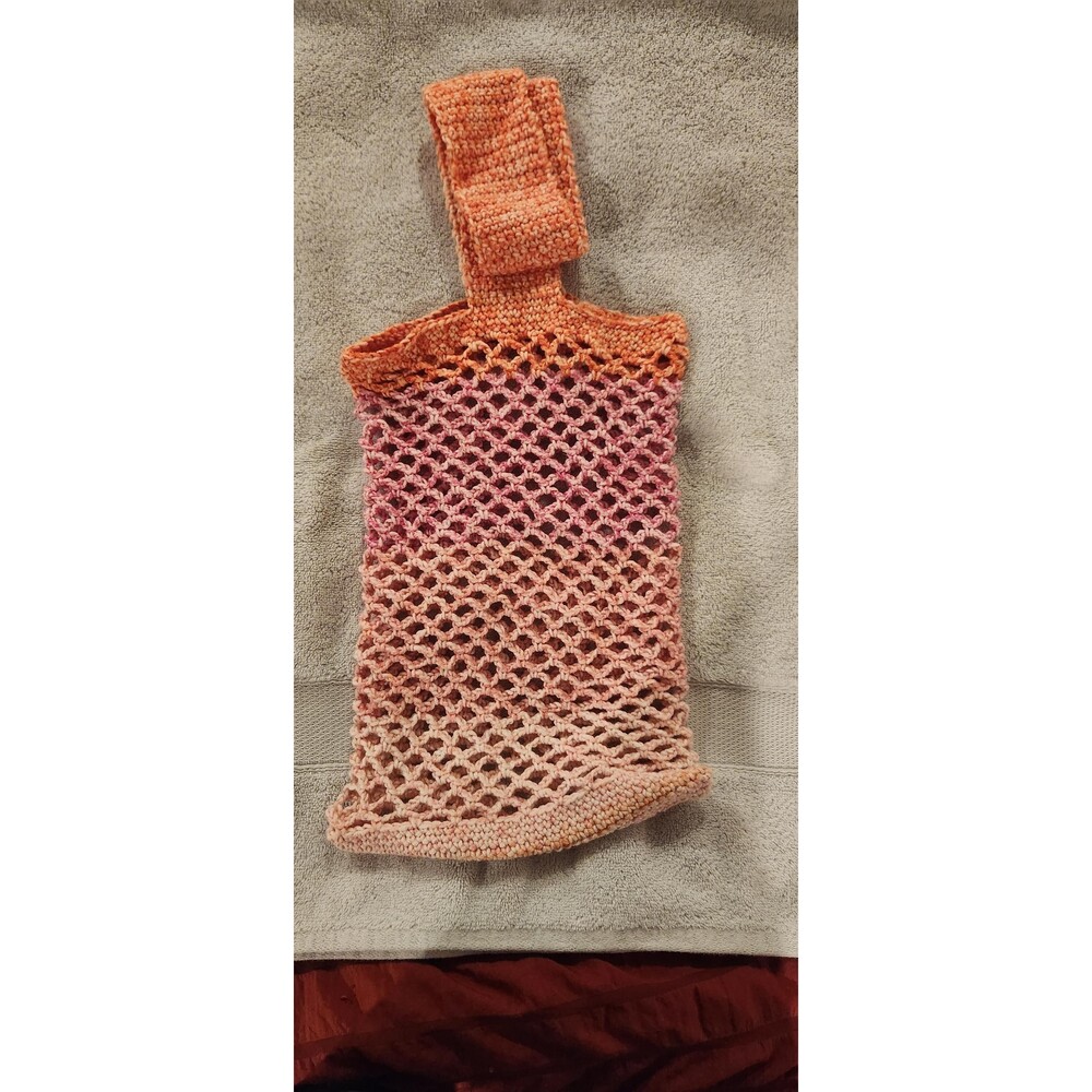 Beautiful, soft crochet market bag